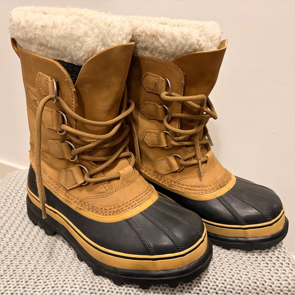 Sorel Caribou Boots with Fur Lining